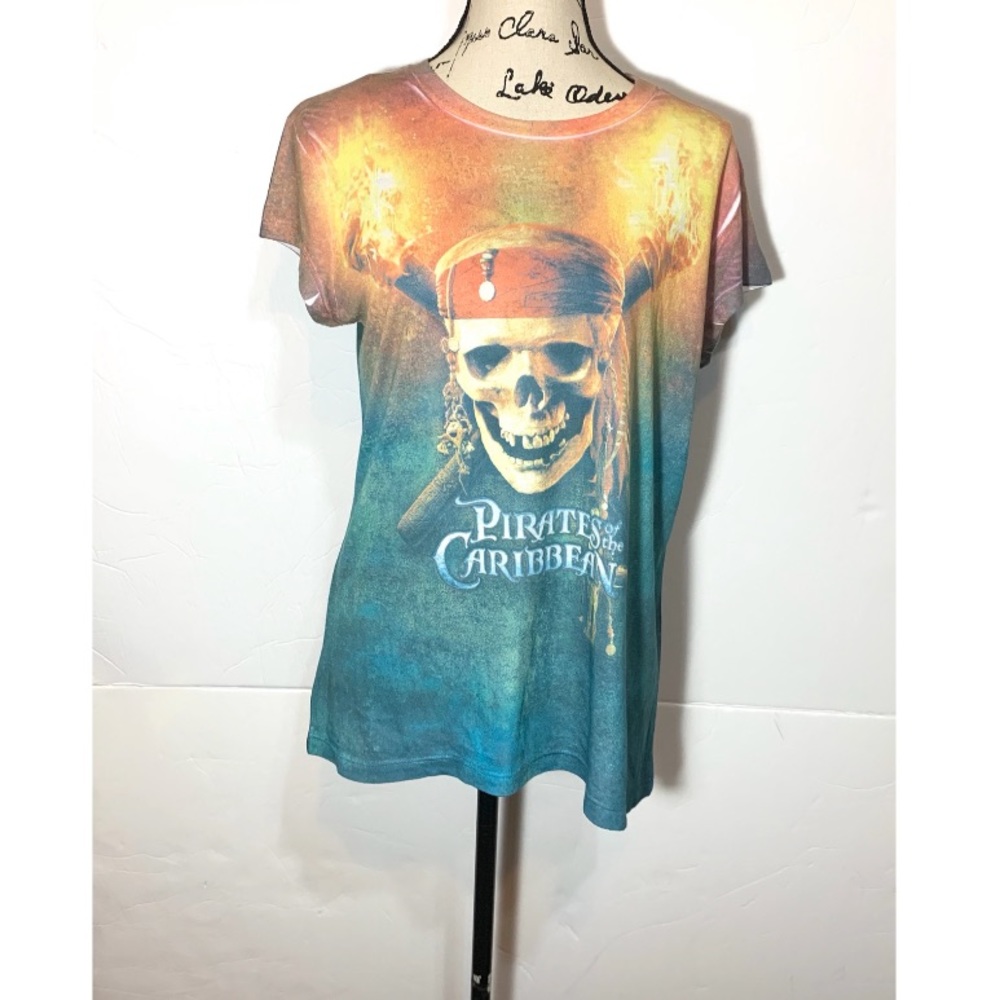 Disney Pirates of the Caribbean vintage top